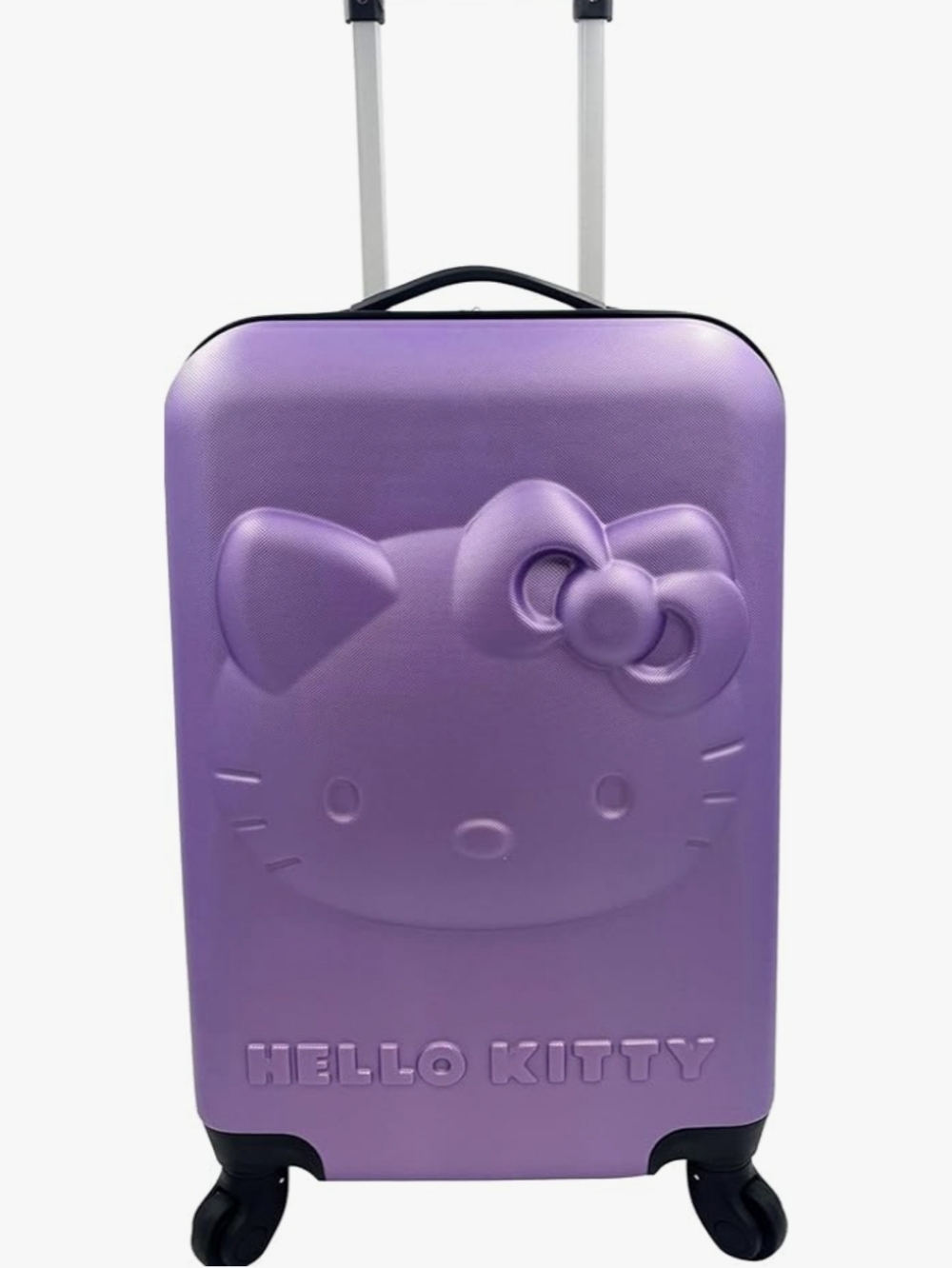Hello Kitty Embossed Hard-Shell 21" Spinner Luggage